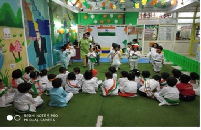 Independence Day Celebrations at Goodwill Kindergarten School!